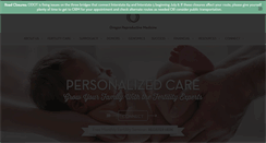 Desktop Screenshot of oregonreproductivemedicine.com